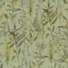 blue botanical printed fabric from Voyage Maison