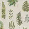 green botanical printed fabric from Voyage Maison