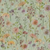 green botanical printed fabric from Voyage Maison