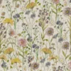 yellow botanical printed fabric from Voyage Maison
