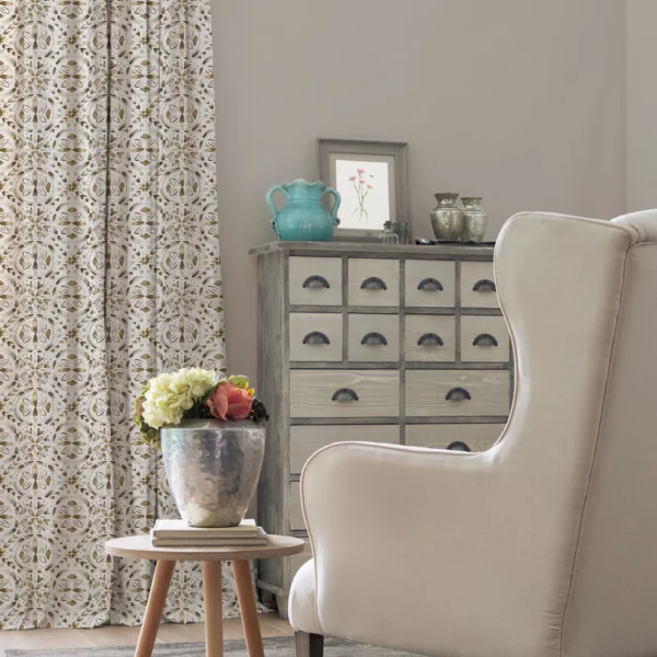 Casia Fabric - Stone by Casia Fabric - Stone from