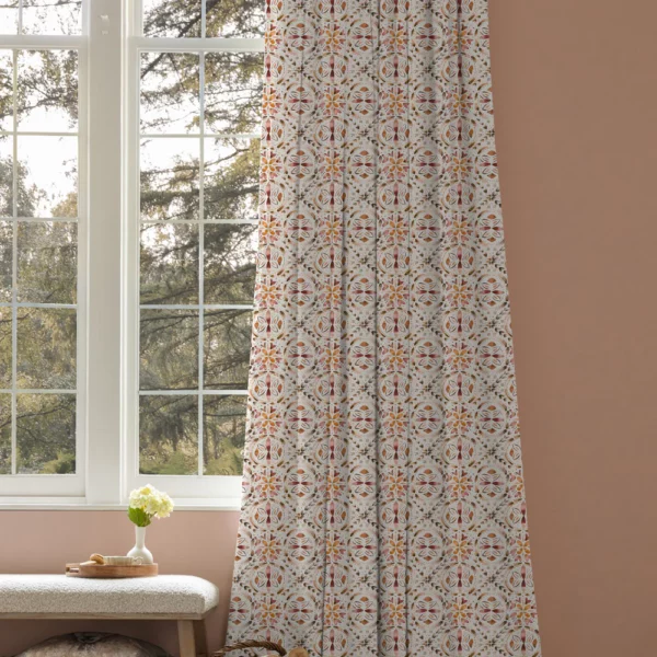 Casia Fabric - Terracotta by Casia Fabric - Terracotta from