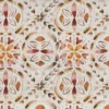 red traditional printed fabric from Voyage Maison