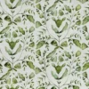green botanical printed fabric from Voyage Maison