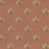 red botanical printed fabric from Voyage Maison