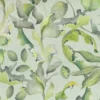 green botanical printed fabric from Voyage Maison