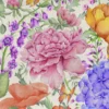 multicolour botanical printed fabric from Voyage Maison
