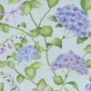 green botanical printed fabric from Voyage Maison