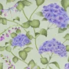 green botanical printed fabric from Voyage Maison