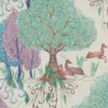 green animal printed fabric from Voyage Maison