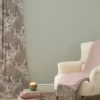 brown floral printed fabric from Voyage Maison in a room 1