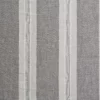 black-grey striped cotton fabric from Kai