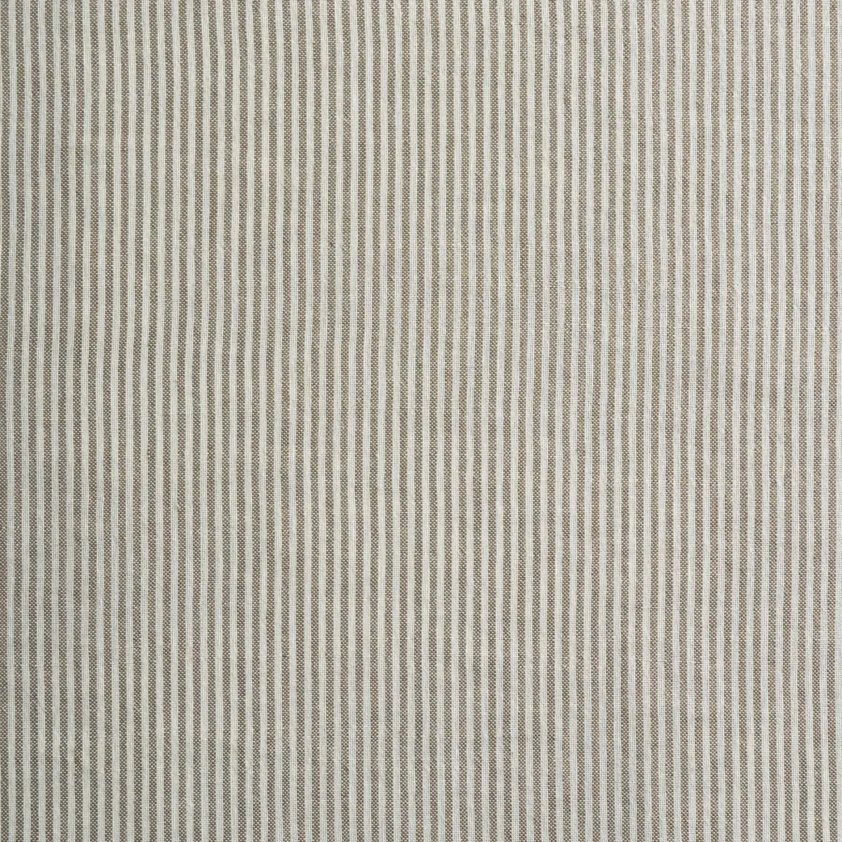 Ingrid Fabric - Fawn by brown striped woven fabric from Kai