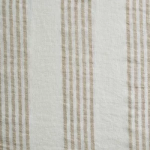 neutral striped woven fabric from Kai