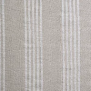 neutral striped woven fabric from Kai