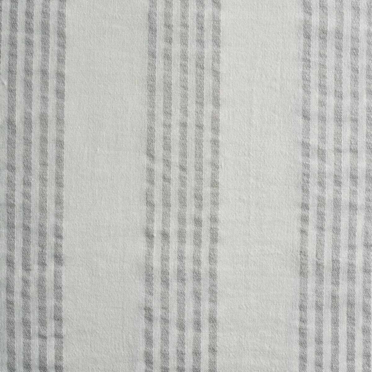 black-grey striped woven fabric from Kai