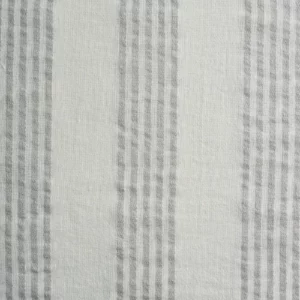 black-grey striped woven fabric from Kai