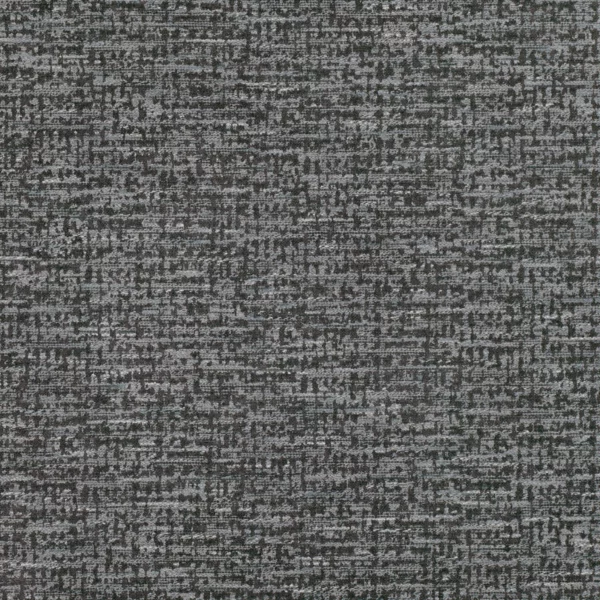 Halsey Fabric - Anthracite by black-grey plain velvet-chenille fabric from Romo