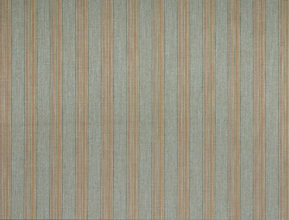 Sillia Fabric - Mineral by blue striped woven fabric from Kai