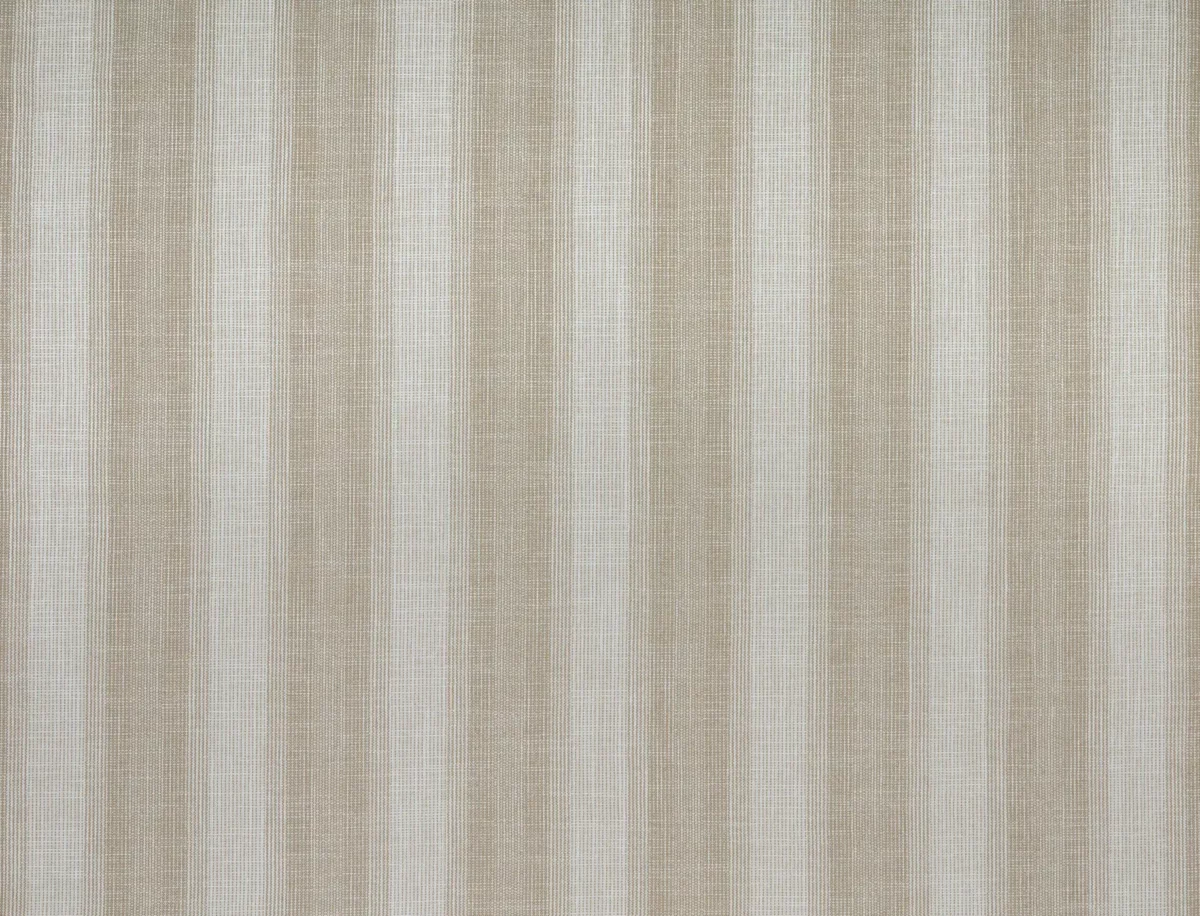 Nissa Fabric - Shingle by neutral striped woven fabric from Kai