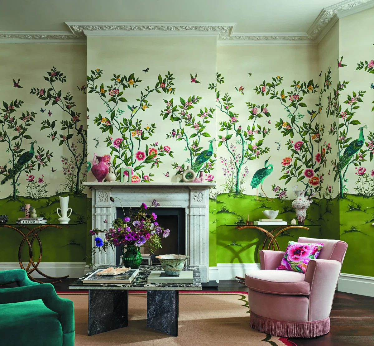 Florence Wallpaper - Sky / Meadow / Blossom by Florence Wallpaper - Sky / Meadow / Blossom from