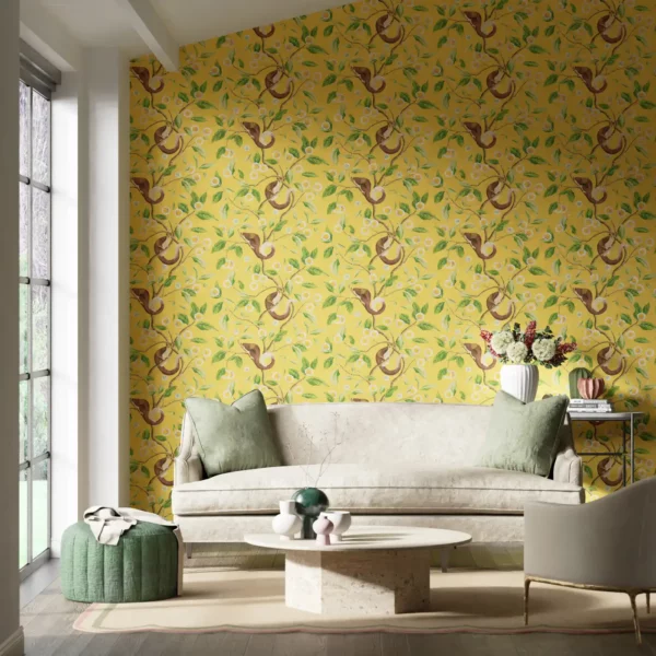 Nellie Wallpaper - Gilver / Meadow by Nellie Wallpaper - Gilver / Meadow from
