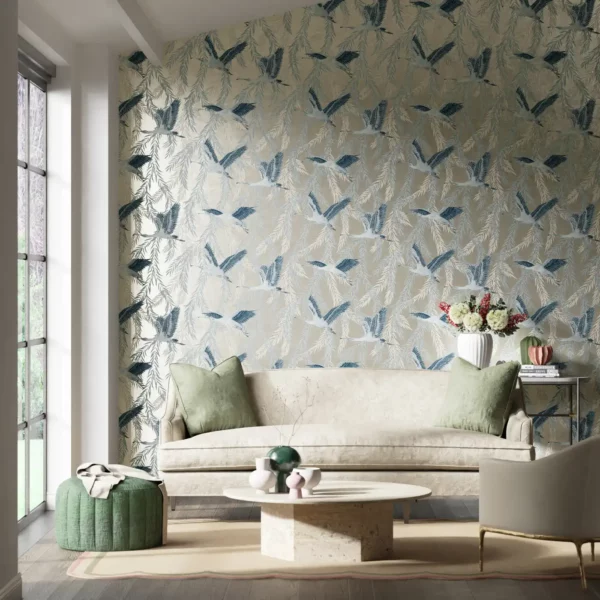 Valentina Wallpaper - Exhale / Ink by Valentina Wallpaper - Exhale / Ink from