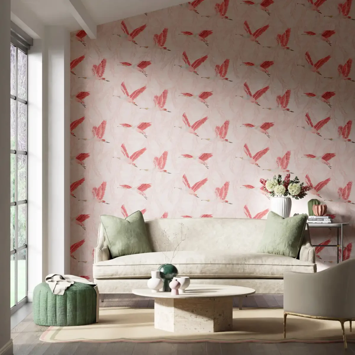 Valentina Wallpaper - Exhale / Ink by Valentina Wallpaper - Exhale / Ink from