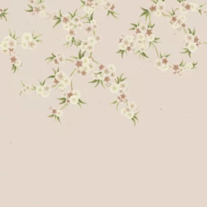 pink botanical wallpaper from harlequin x diane hill
