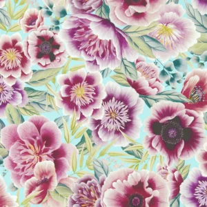 multicolour botanical wallpaper from harlequin x diane hill