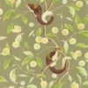 green animal wallpaper from harlequin x diane hill
