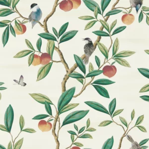 green animal wallpaper from harlequin x diane hill