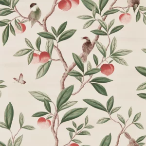 green animal wallpaper from harlequin x diane hill