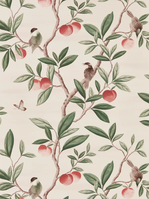 green animal wallpaper from harlequin x diane hill