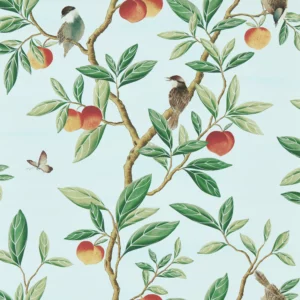 blue animal wallpaper from harlequin x diane hill