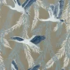 black-grey animal wallpaper from harlequin x diane hill