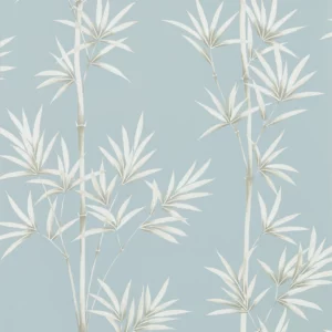 blue botanical wallpaper from harlequin x diane hill