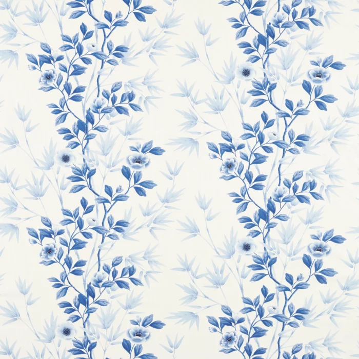 Lady Alford Fabric - Porcelain / Chine Blue swatch