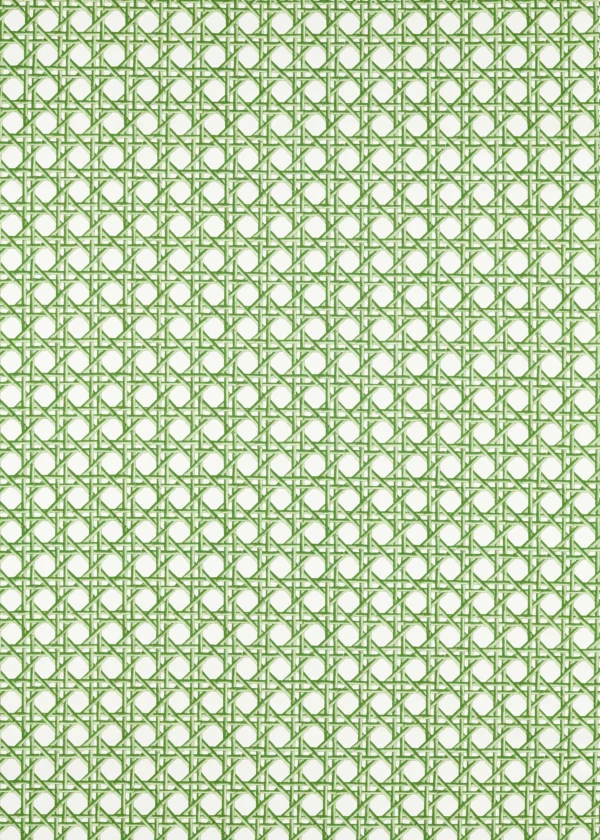Lovelace Fabric - Apple / Paper Lantern by green geometric cotton fabric from Harlequin x Diane Hill