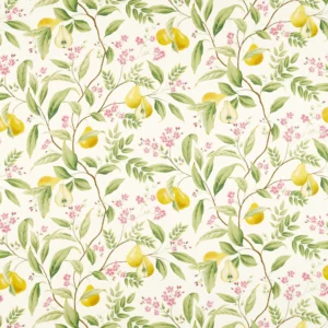 green botanical cotton fabric from Harlequin x Diane Hill