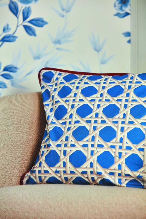 Lovelace Fabric - Apple / Paper Lantern by Lovelace Fabric - Apple / Paper Lantern from