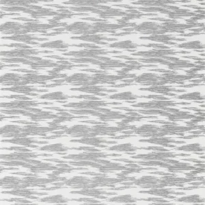 black-grey contemporary embroideried fabric from Harlequin