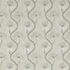 white botanical embroideried fabric from Harlequin