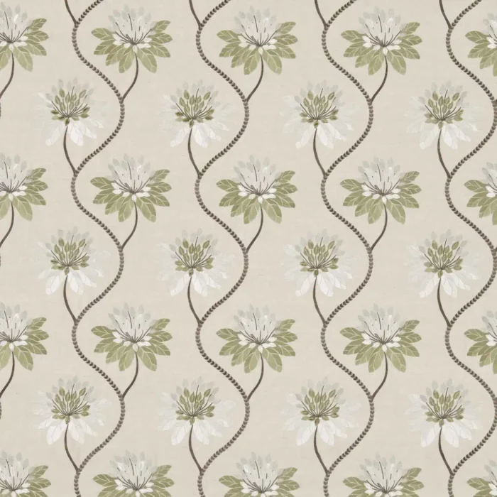 Eloise Fabric - Avocado swatch