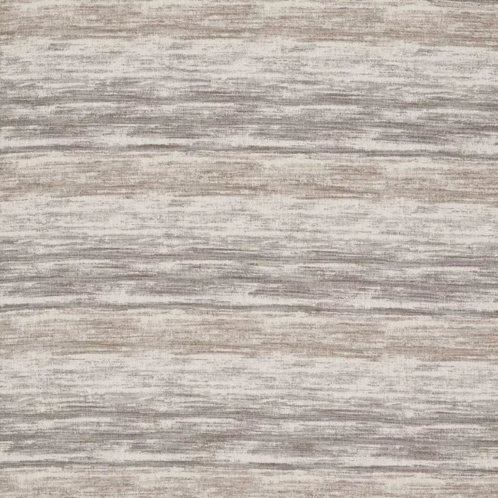 Strato Fabric - Silver / Hessian swatch