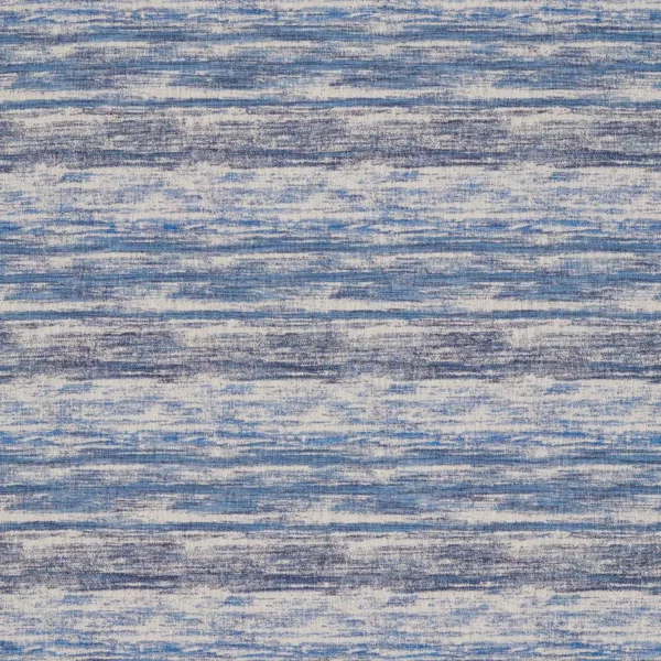 Strato Fabric - Indigo / Denim by blue contemporary cotton fabric from Harlequin