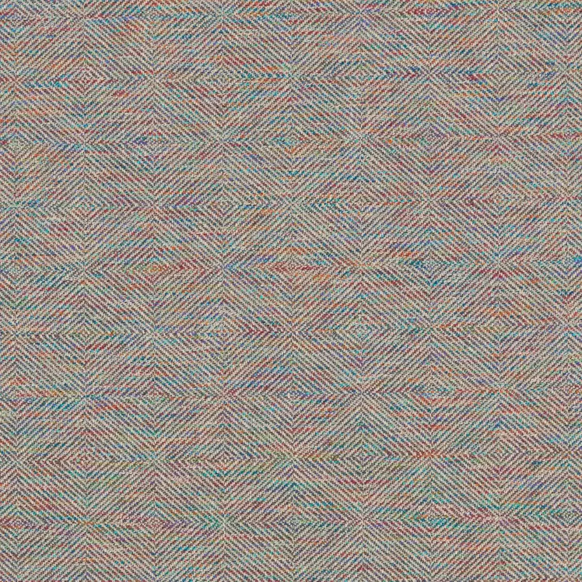 Vitto Fabric - Urchin by blue geometric cotton fabric from Harlequin