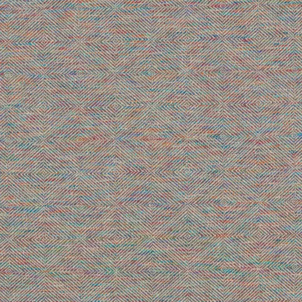 Vitto Fabric - Urchin by blue geometric cotton fabric from Harlequin