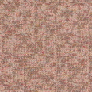 orange geometric cotton fabric from Harlequin