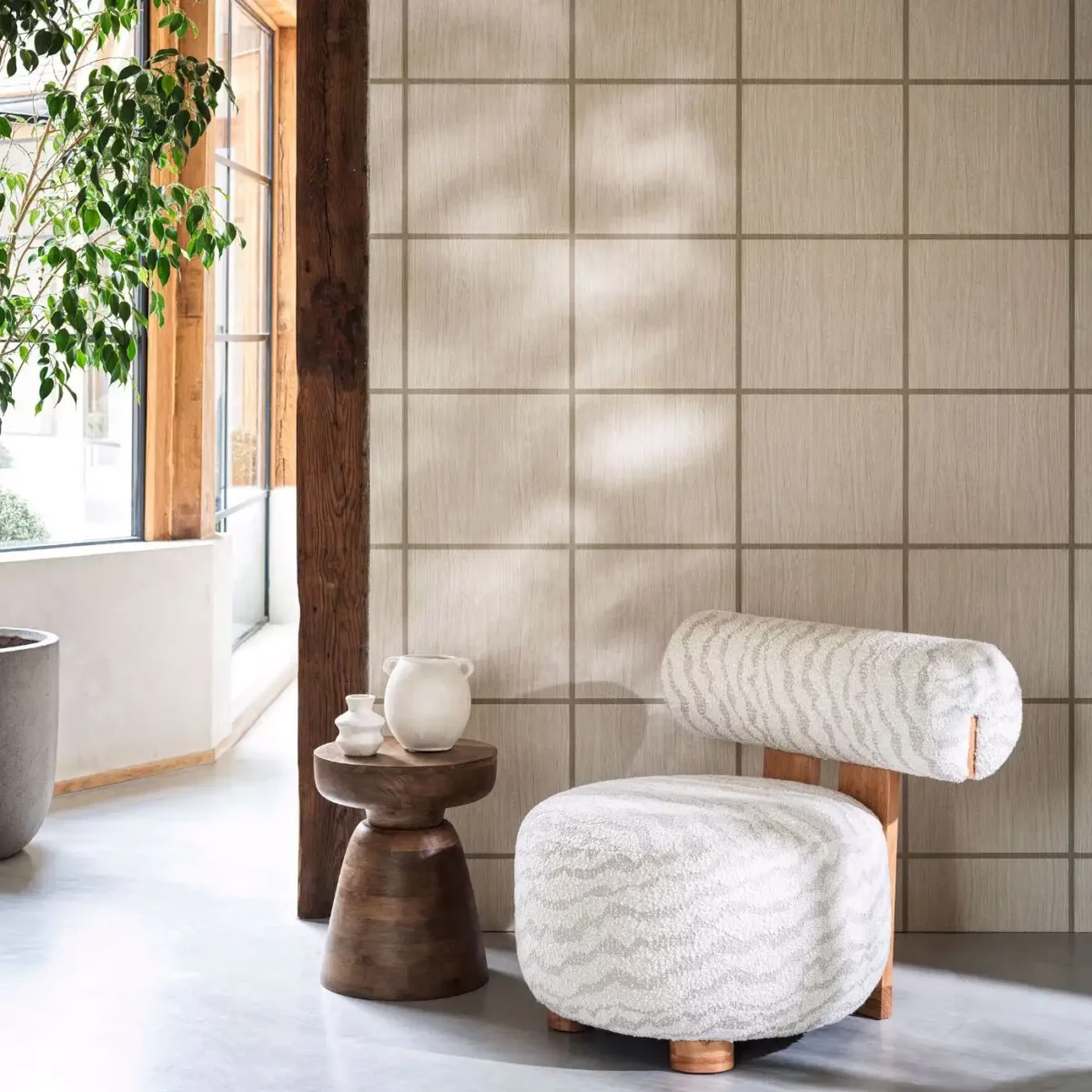 Aiko Fabric - Ivory by Aiko Fabric - Ivory from